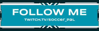Twitch Panel Generator for a Soccer-Themed Channel 3665b