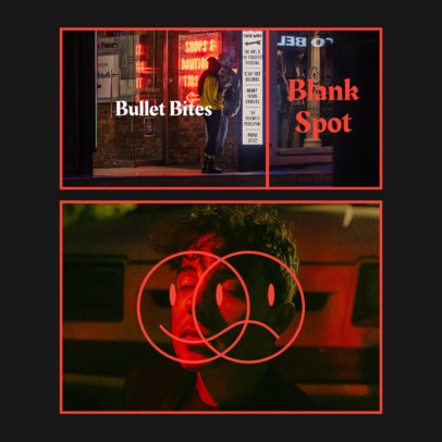 Album Cover Maker for a Rhythm and Blues Band 3084c-el1