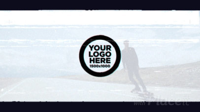 Intro Video Maker with a Glitching Effect of an Old VHS 3039