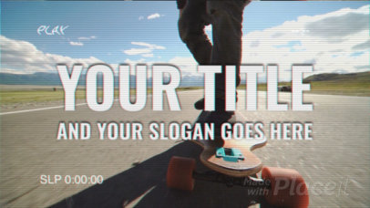 Intro Video Generator with an Old VHS Aesthetic 3038