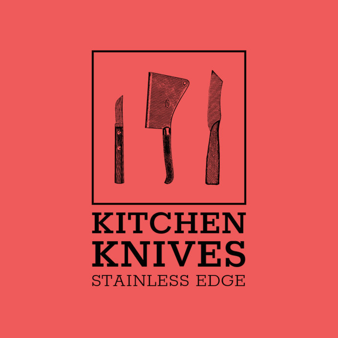 Placeit Vintage Logo Maker for a Kitchen Utensils Company