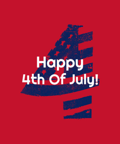 Festive T-Shirt Design Creator to Celebrate the 4th of July 3751b
