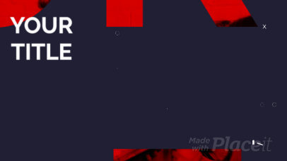 Placeit - Intro Video Template Featuring Dynamic Text Boxes and Graphics