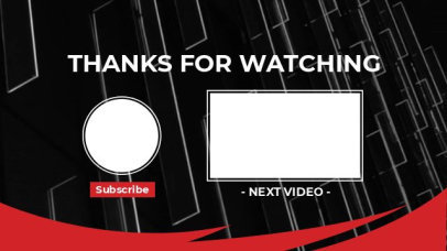 YouTube End Card Template