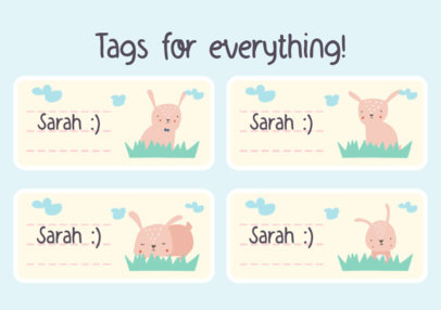 Name Tag Maker Design Templates | T-Shirts, Insta Stories ...