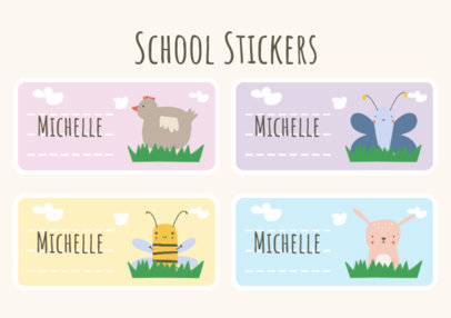 Name Tag Maker Design Templates | T-Shirts, Insta Stories ...