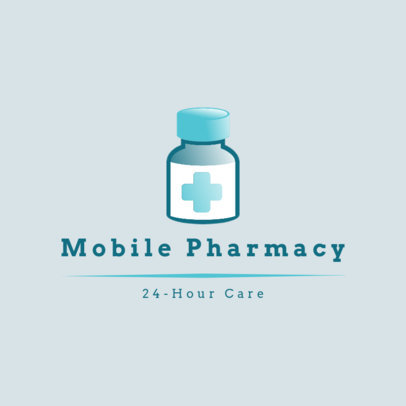 Logo Creator for a 24-Hour Mobile Pharmacy 5429f