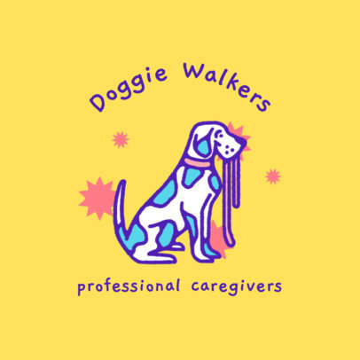 Professional Logo Creator for a Doggie Walking Service 5475b
