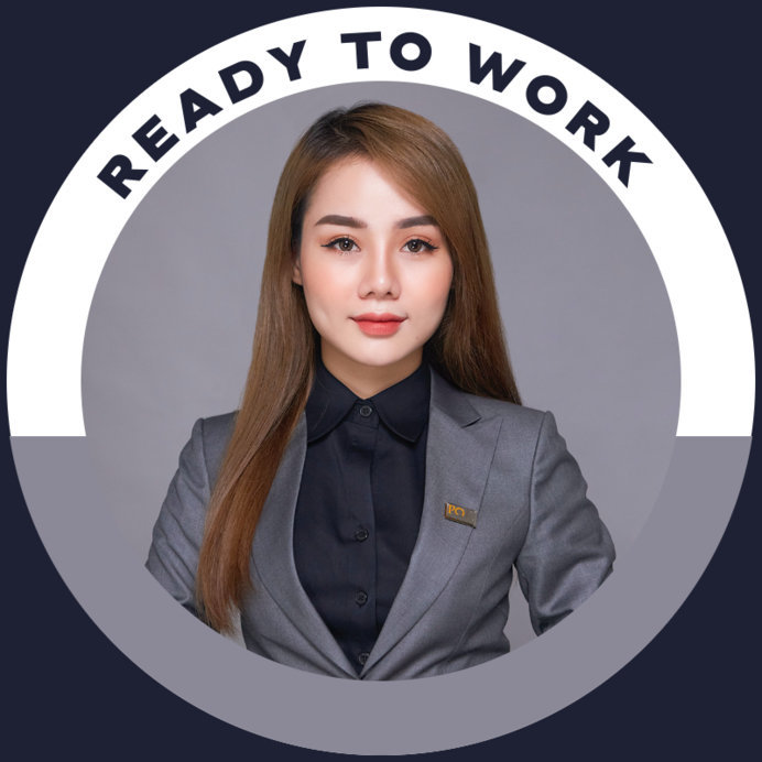 Placeit LinkedIn Profile Template With a Ready To Work Message