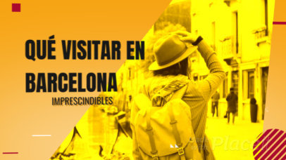 Slideshow Video Generator for a Spain Travel Guide Vlog 2408a 6515-el1