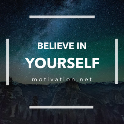 Social Media Post Generator with a Short Motivational Quote