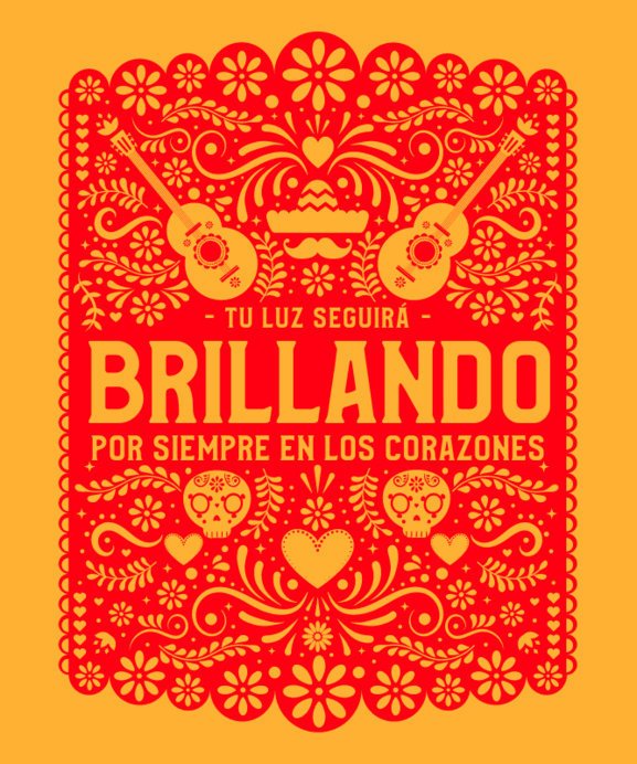 Placeit Papel Picado TShirt Design Generator to Celebrate Dia de