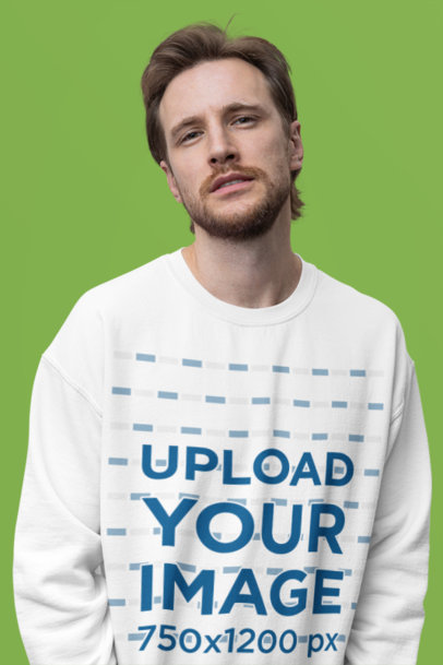 Gildan discount sweatshirt mockup