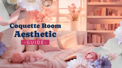 Placeit - Intro Video Creator for a Coquette-Inspired Room Aesthetic