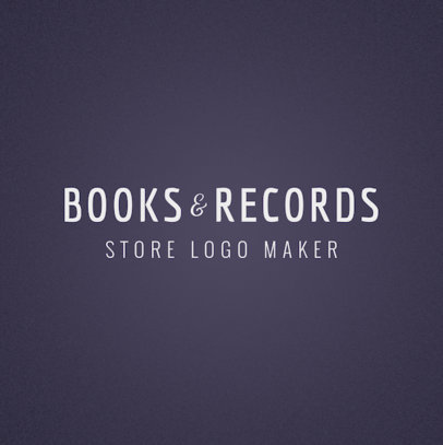 Bookstore Logo Template 1354
