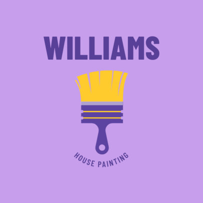 House Painting Logo Creator 1442b