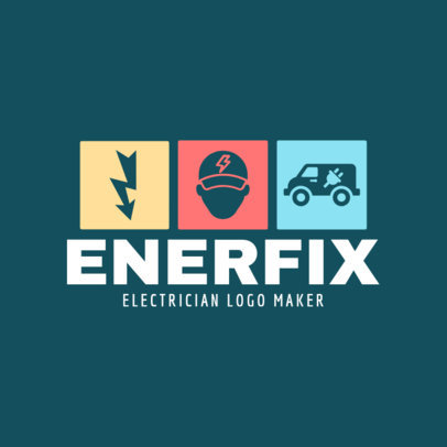 Logo Generator for Electricians 1477e