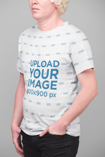 Download Placeit - Sublimated T-Shirt Mockup of a Man Looking Away ...