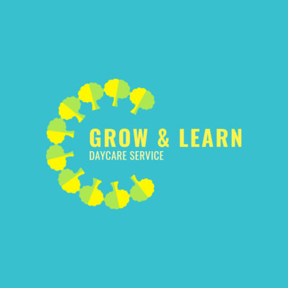 Baby Day Care Logo Maker 1926c