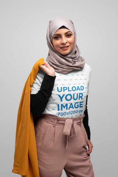 Download Hijab Mockup Generator Try 15k Mockups For Free Placeit