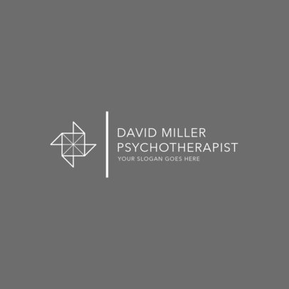 Minimalist Logo Maker for a Psychotherapist 1523f-2477