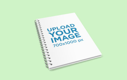 Download Notebook Mockup Generator Try 15k Mockups For Free Placeit