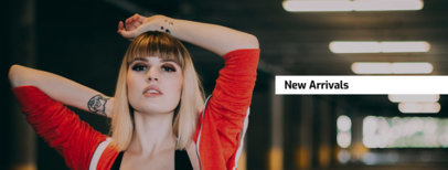 Minimalist-Styled Facebook Cover Maker for a Chic Brand 1085i 1884g