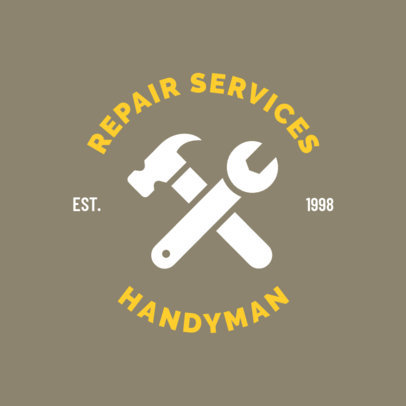 Logo Creator for Professional Handyman Services 1427f-111-el