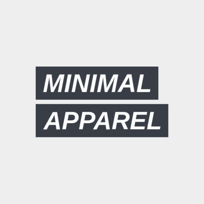 Clothing Brand Logo Generator for Streetwear Apparel 2721d