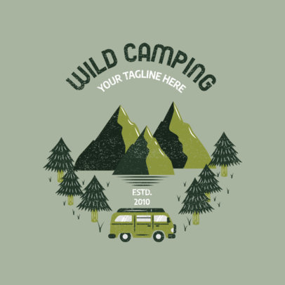 Logo Maker for a Recreational Vehicle Rental Company 2773a