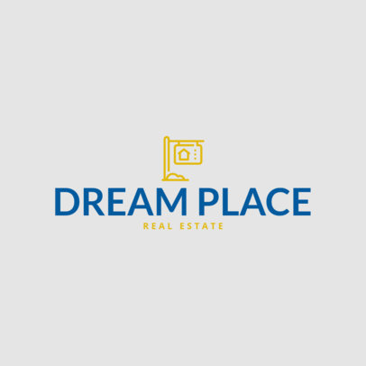 Logo Template for a Real Estate Business 264c-el
