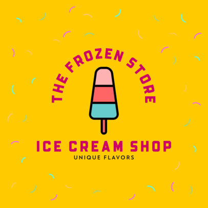 Cool Logo Generator for Ice Cream Shops 508-el1