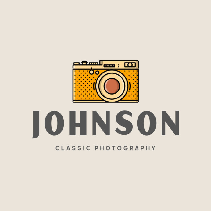 Placeit Logo Template for a Classic Photography Studio