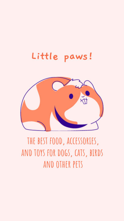 Instagram Story Maker for a Pet Shop Promotion
