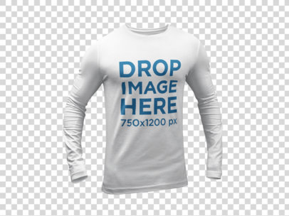 Download Long Sleeve Tee Mockup Generator Try 15k Mockups For Free Placeit
