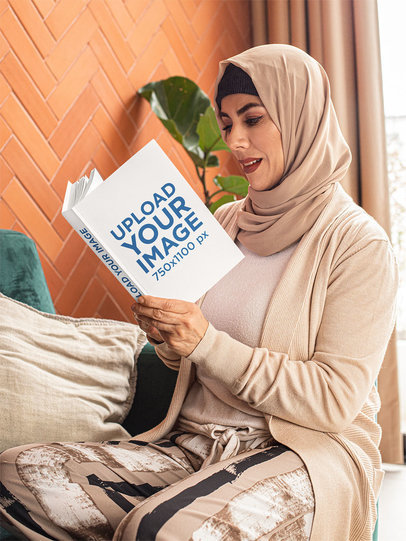 Download Hijab Mockup Generator Try 15k Mockups For Free Placeit