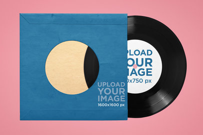 Download Vinyl Mockup Generator Try 15k Mockups For Free Placeit