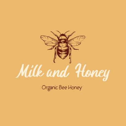 Logo Generator for an Organic Honey Brand 3696d