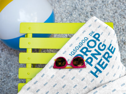 Download Towel Mockup Generator Try 15k Mockups For Free Placeit