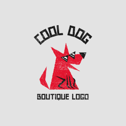 Clothing Brand Logo Maker with Flat Colorful Characters 4045
