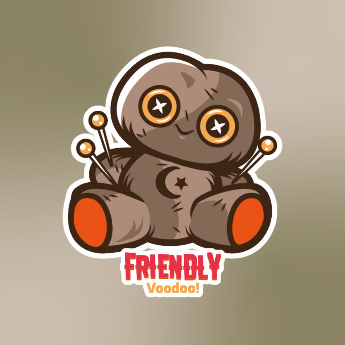 Voodoo Puppenillustration