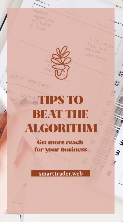 Business Instagram Story Video Generator Featuring Tips to Beat the Algorithm 4948